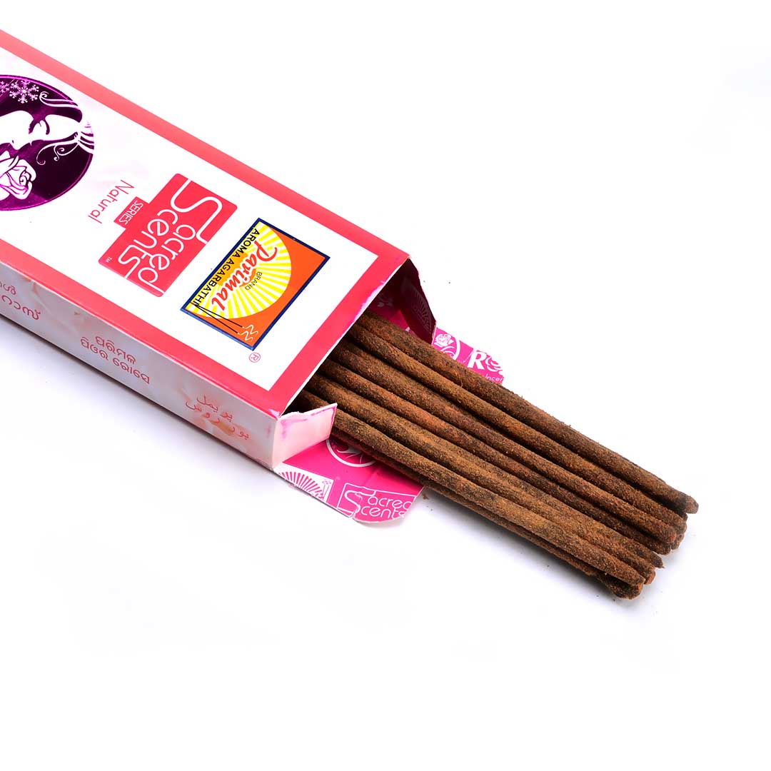 Pure Rose Agarbatti/Incense Sacred scents series